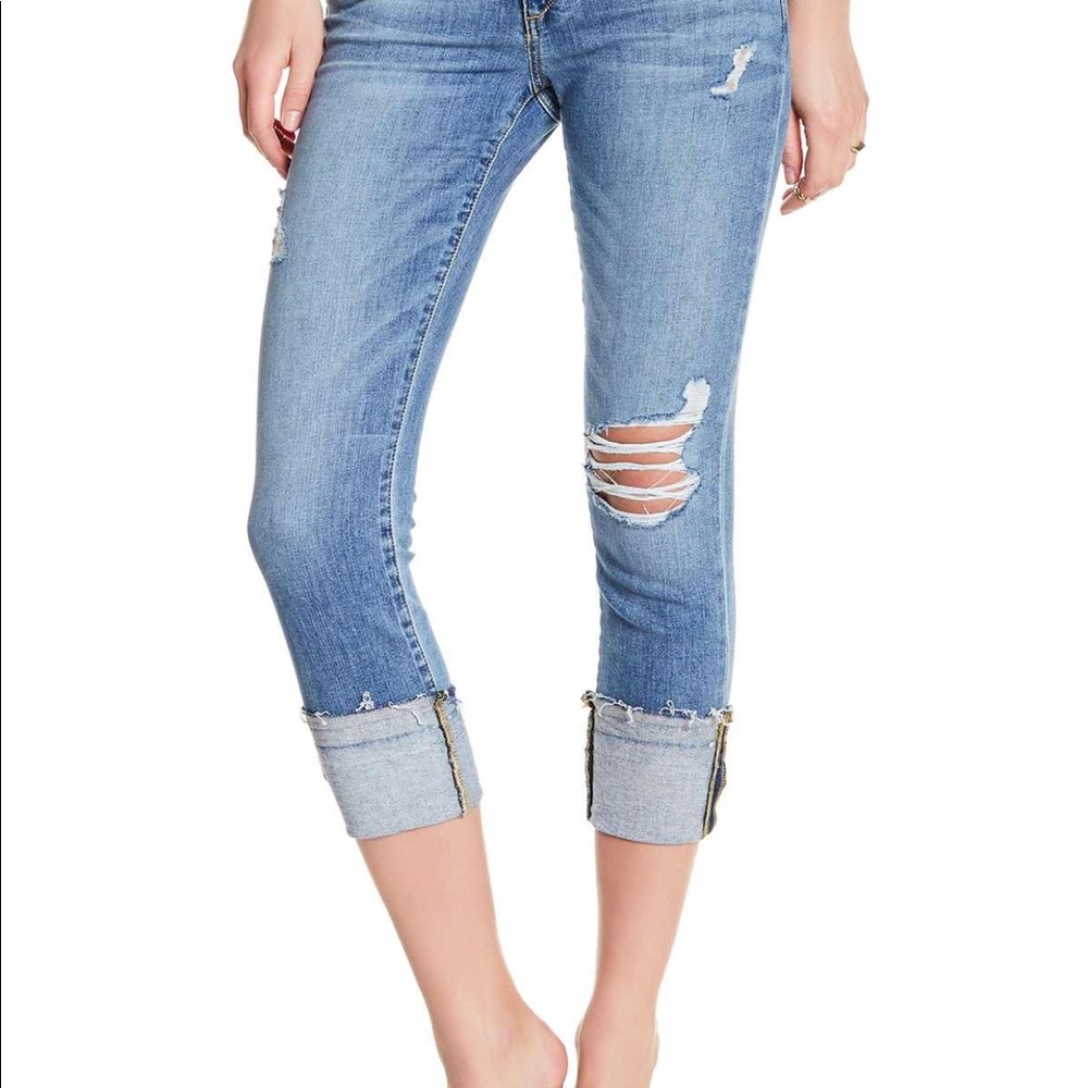 Distressed Joe’s Cropped